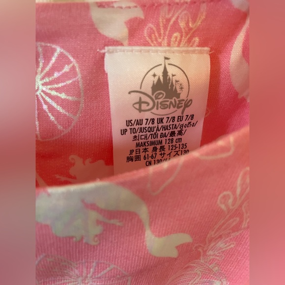 NWT Disney mermaid dress SIZE 7-8T - Picture 3 of 5